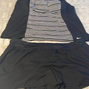 Nike Razor back Top with matching shorts